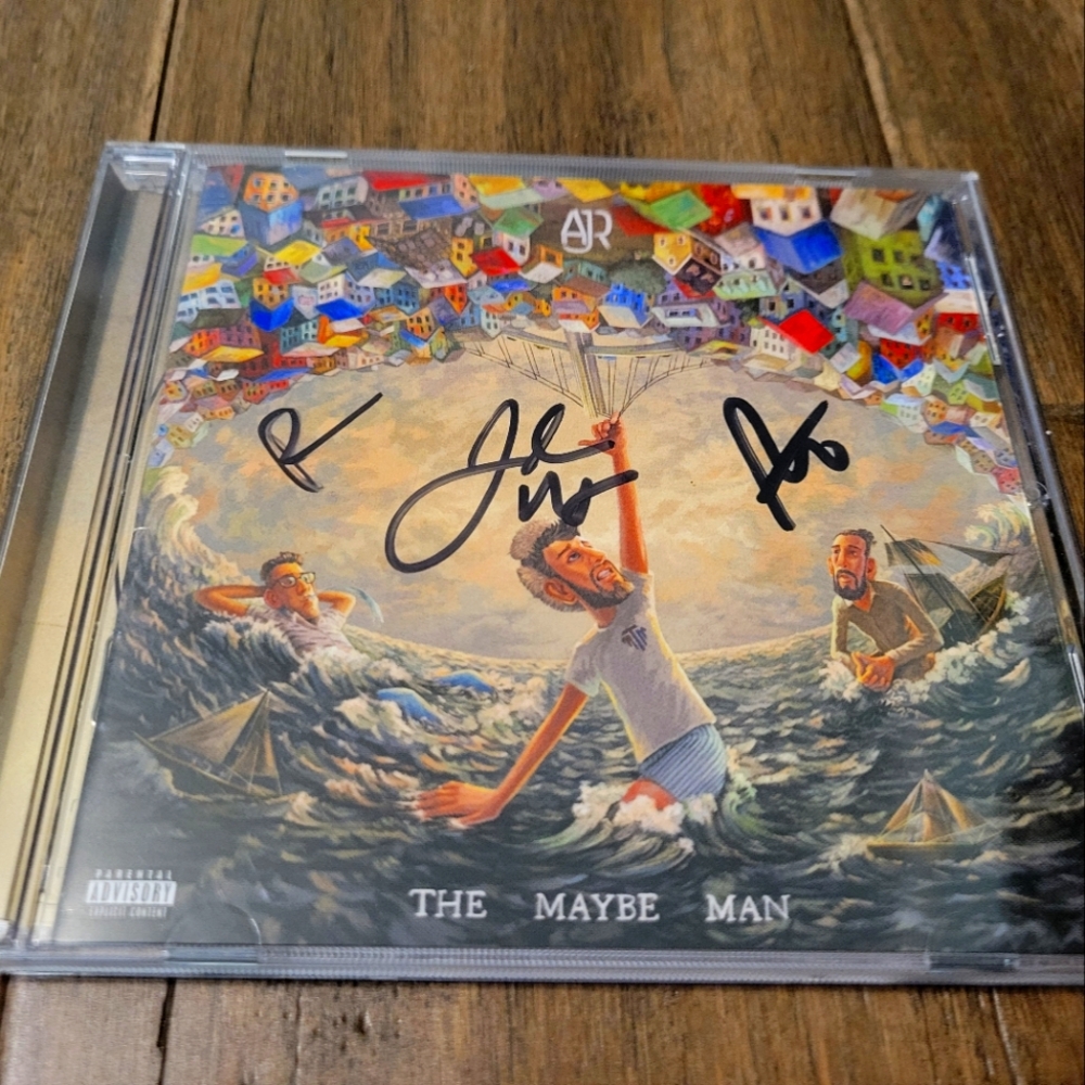 AJR 2024 The Maybe Man Album AUTOGRAPHED